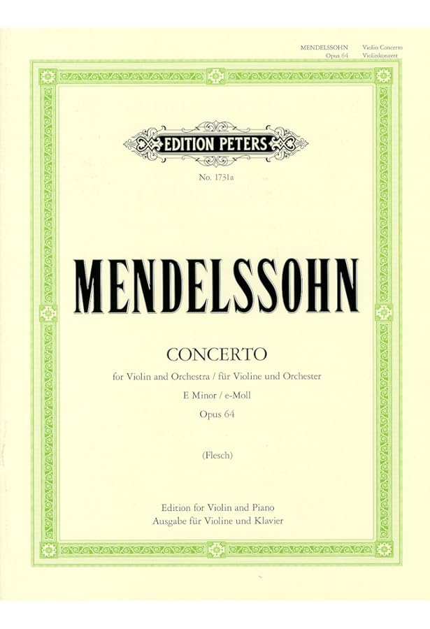 メンデルスゾーン : バイオリン協奏曲 ホ短調 Op.64/ヘンレ社/原典版